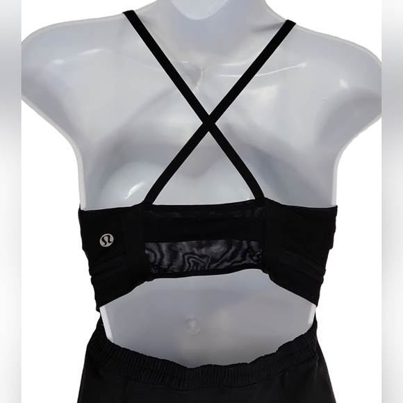 🍒 LULULEMON BLACK Top Sexy Back - Picture 2 of 2
